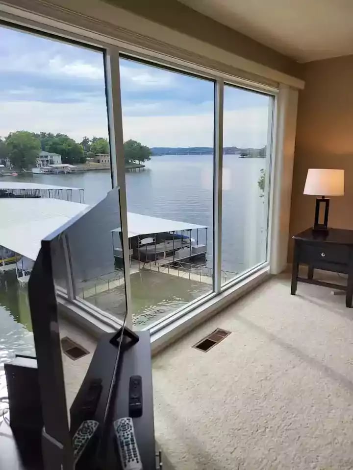 Lake of the Ozarks vacation home rental with a view