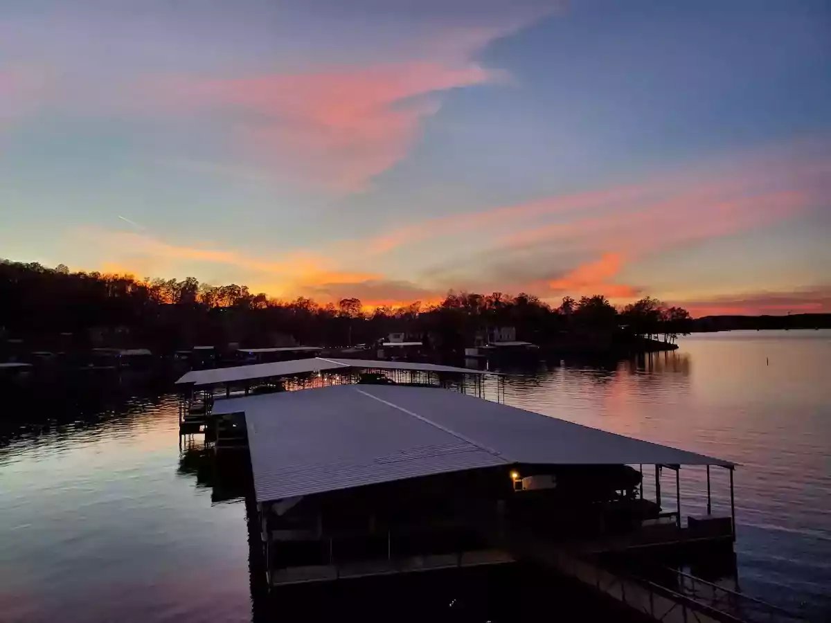 Lake of the Ozarks Rental Home Deck view